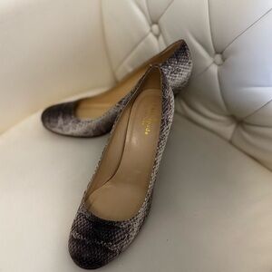 Kate Spade Snakeskin Patterned Heels
